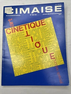 VTG RARE 1983 Cimaise Magazine No 162-163 French Art Double Issue V2 - Image 1 of 4