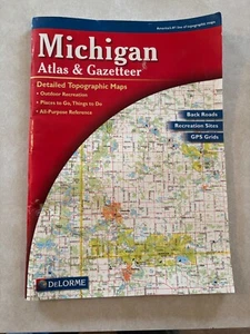Michigan Atlas & Gazetteer Delorme Mapping Company 2003 Copywrite - Bild 1 von 4
