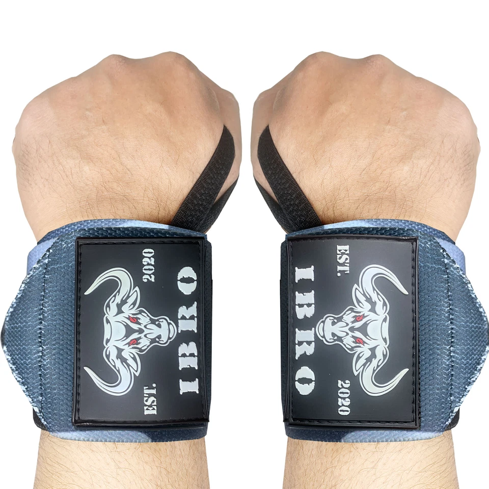 IBRO Weightlifting Wrist Wraps 18" or 24" for Weight Lifting