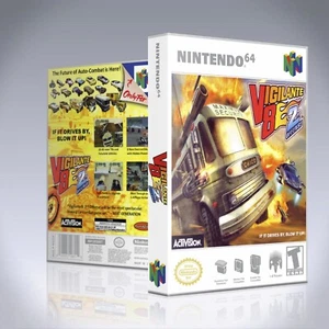 Nintendo 64 Case - NO GAME - Vigilante 8 2nd Offense - Picture 1 of 2