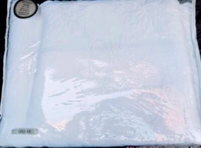 NEW Queen White Coverlet  90" x 96"  Cotton/Polyester  - Image 1 of 2