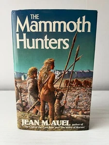 RARE! 1985 THE MAMMOTH HUNTERS Jean M. Auel~”UK”1st Ed/1st PRINTING HODDER /DJ - Foto 1 di 12