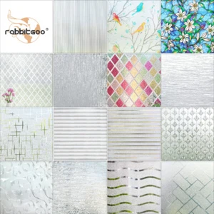 rabbitgoo Frosted Window Film Pricacy Static Cling Glass Sticker Removable New - Picture 1 of 25