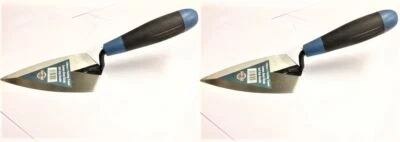Masons Pointing Trowel 6 Inch with Soft Grip Handle Great Quality QTY 2