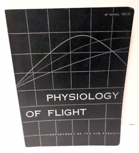 PHYSIOLOGY OF FLIGHT / Dept. of the AIR FORCE AF Manual 160-30 July 1953/1956 - Bild 1 von 8