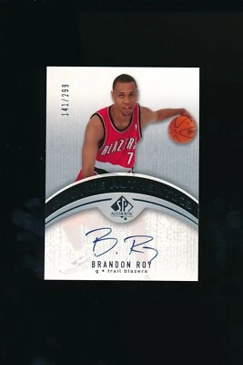 2006-07 SP Authentic Rookie Authentics #127 Brandon Roy 141/299 Auto RC - Image 1 of 2
