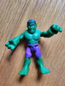 MARVEL HULK 2.75" SUPER HERO SQUAD ADVENTURES FIGURE - PLAYSKOOL IMAGINEXT 2010 - Picture 1 of 2