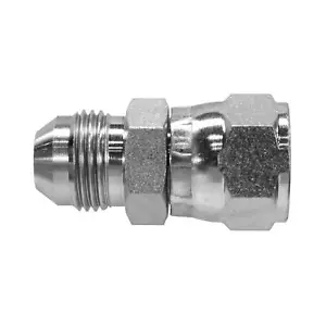 6504-05-05 Hydraulic Fitting 5/16" Male JIC X 5/16" Female JIC Swivel - Picture 1 of 1