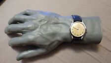 Vintage Andre Bouchard Stainless Steel 21 Jewels Automatic Men's Watch