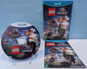 LEGO Jurassic World (Nintendo Wii U, 2015) Complete with Manual - Tested - Picture 1 of 5