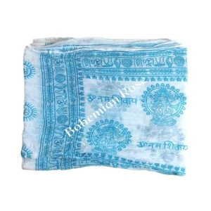 Om Pareo Sarong Cotton - Sky Blue - Unisex - Picture 1 of 1