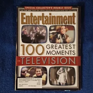 Entertainment Weekly Magazine #472/473 1999 100 Greatest Moments in Television - Picture 1 of 5