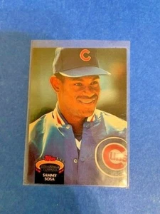 Sammy Sosa (tarjeta de béisbol) 1992 Topps Stadium Club #628 - Imagen 1 de 2