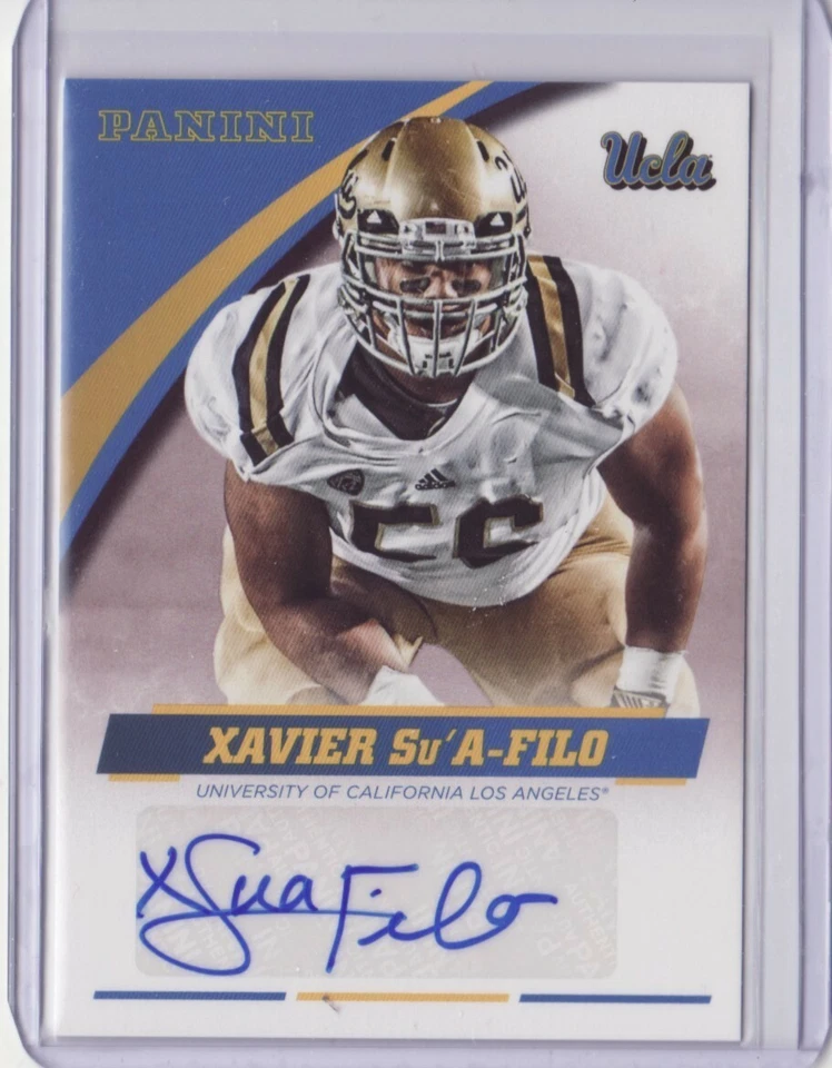 2015 Panini Collegiate UCLA Autograph #XSF Xavier Su'A-Filo Auto - Flat S/H - Image 1 of 1
