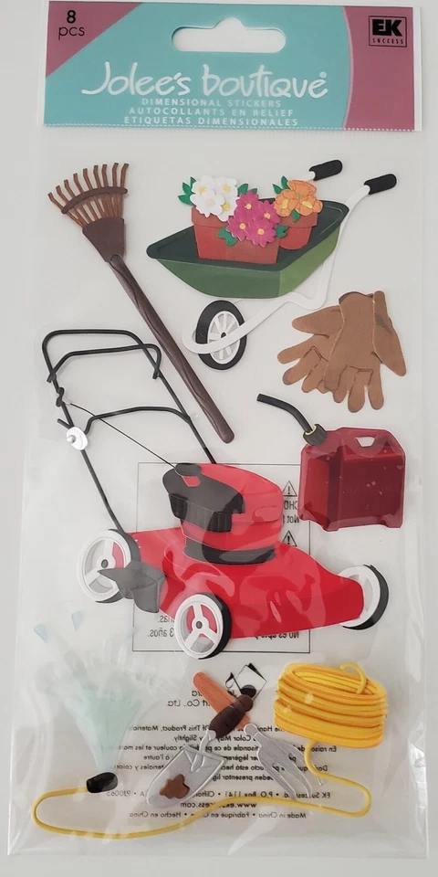 Yard Work Jolee's Boutique Stickers EK Success Spjblg293