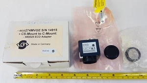 SVS-VISTEK eco274MVGE CS-Mount to C-Mount 880025 ECO Adapter 12-25VDC 4W Unused - Picture 1 of 17