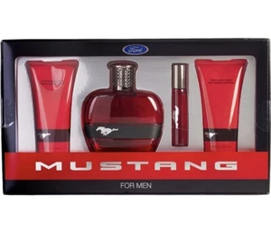 Ford Mustang red Cologne Gift Set 4pc - Picture 1 of 2