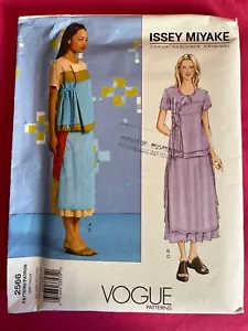 Very Rare Vogue Patterns 2566 Issey Miyake UNCUT FF Sizes 8-10-12-14-16-18-20-22 - Picture 1 of 2