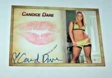 2022 Collectors Expo Model Candice Dare Autographed Kiss Card