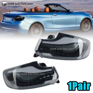Smoked LED For BMW 2 Series F22 F23 F87 M2 2014-2019 Sequential GTS Tail Lights - Picture 1 of 13