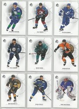 2020-21 SP Authentic Hockey BASE CARDS (#1-100) U-PICK LIST *COMPLETE YOUR SET*