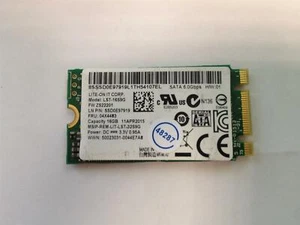 Lite-On M.2 LST-16S9G SSD Solid State Drive 04X4483, 16GB, USED - Afbeelding 1 van 2