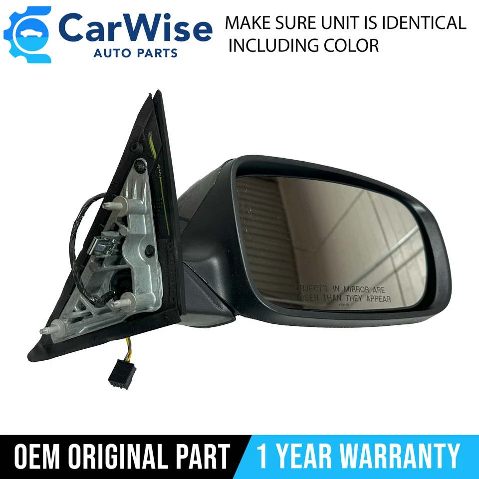 New OEM Mopar Right Side Mirror Power For 2011-2020 Dodge Charger Grey Granite Foto 1 de 4