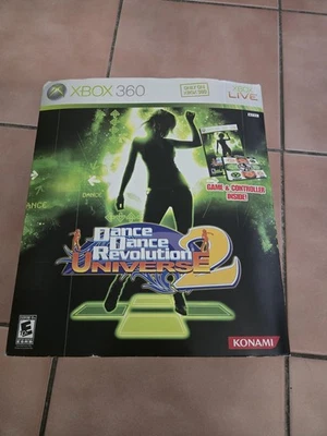 Dance Dance Revolution Universe 2 Mat and game (tested).  XBOX 360 - Image 1 of 3