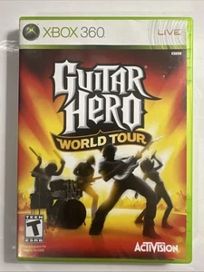 Guitar Hero: World Tour (Microsoft Xbox 360) Complete CIB - Tested - Picture 1 of 3