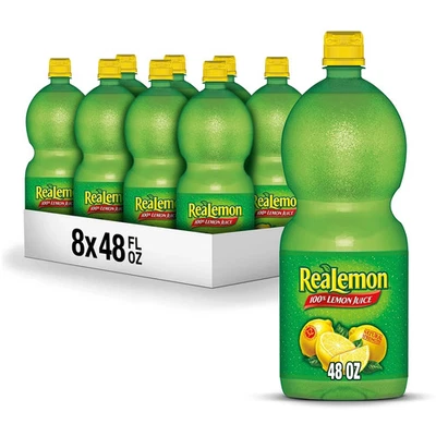 ReaLemon 100% Lemon Juice, 48 fl oz bottles (Pack of 8) - Image 1 of 4