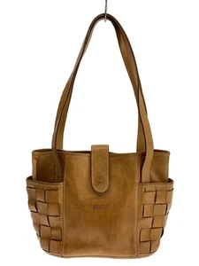 Borsa a tracolla BREE in pelle cammello unisex tinta unita casual tracolla - Foto 1 di 8