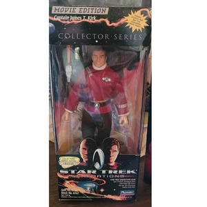 Movie Edition Collectors Series Star Trek Generations Captain Kirk Action Figure - Picture 1 of 11