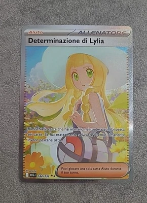 Carta Pokemon Determinazione Di Lylia MEG 184/132 Mega Evoluzione Nm Ita Alt Art - Immagine 1 di 2