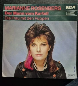 7" 1982 RARE! MARIANNE ROSENBERG : Der Mann vom Kartell. Promo, EX, VG+ - Bild 1 von 4