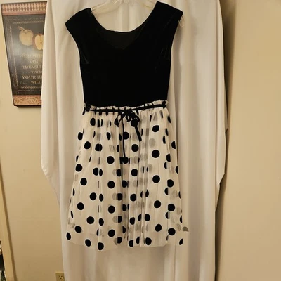 Speechless Party/Prom/Easter/Birthday Dress  Black & White Girls Size 10 - Image 1 of 4