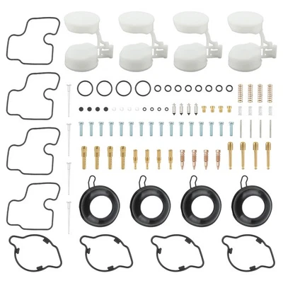 Juego de 4 Kit de reparación de carburador para Honda CBR600F2 1991-1994 diafragma flotador EE. UU. Foto 1 de 4