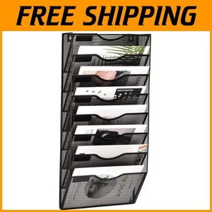 Wall Mounted Mail Paper Document Folder Holder - Picture 1 of 8