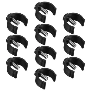 10 Piezas Accesorios de Abrazadera para Caminar Bastones Hebilla Muleta Pasador Cerraduras Bastón - Imagen 1 de 12