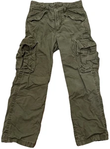 GAP Kinder Flanell gefütterte Cargo Hose grün 10 normal Winter Urlaub warm (Medium) - Bild 1 von 10