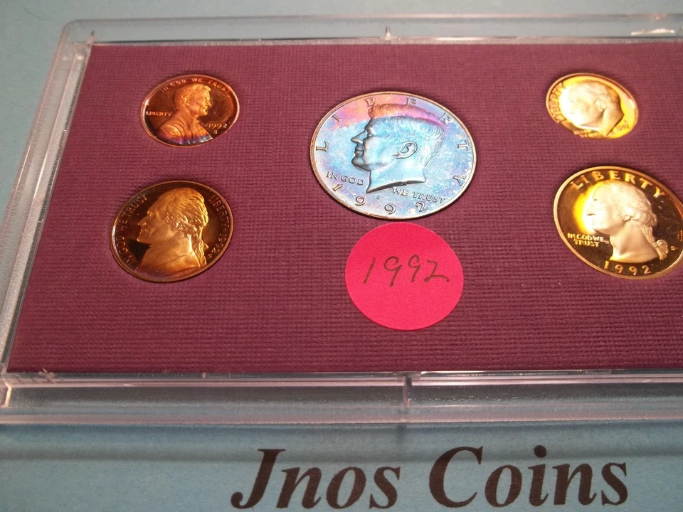 Beautifully toned 1992 "S" Proof Set (TPS135) - Image 1 of 1