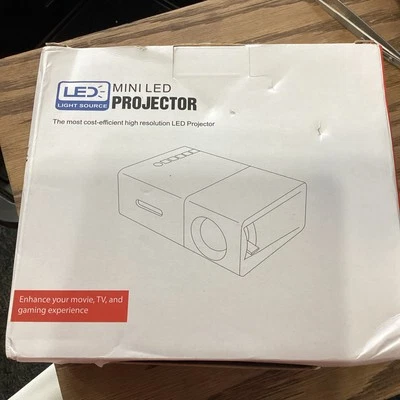 Mini LED Projector. Brand New In The Box. Never Used - Image 1 of 3