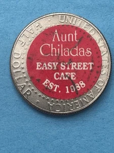 1997 D  Kennedy Half Dollar (1) Clad Coins  Aunt Chiladas Easy Street Cafe L120 - Picture 1 of 2