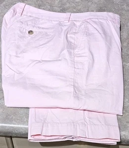 VINEYARD VINES-Pink Cttn Twill, Mens Flt.Fnt SLIM.FIT Summer Chino Pants-(32×31) - Picture 1 of 5