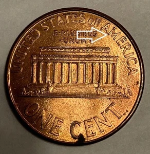 1999-D LINCOLN MEMORIAL PENNY (ERROR) (CLOSE "AM") - Picture 1 of 2