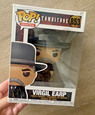 Funko Pop! Movies 853 Tombstone Virgil Earp Figure *poor box* Cover