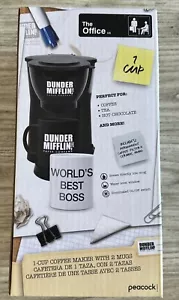 Programa de TV The Office Dunder Mifflin cafetera de una sola taza set de regalo con tazas - Imagen 1 de 6