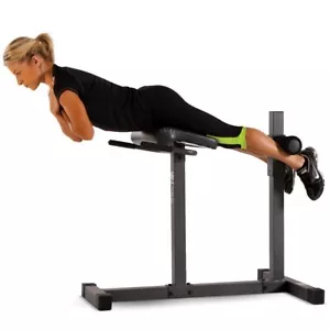 Hyper Extension Bench Back Core Strengthening Roman Chair Adjusts MARCY JD3.1 - Picture 1 of 12