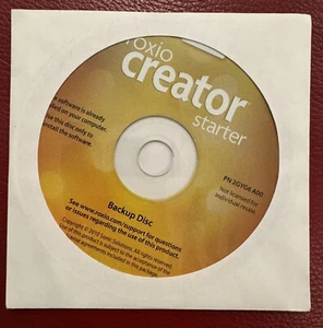 Roxio Creator Starter PN 2GYG6 AOO Back Up Disc - Picture 1 of 2