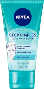 NIVEA Clean Deeper Daily Face Wash and Scrub (150Ml), Exfoliating Face Scrub ... - Picture 1 of 12