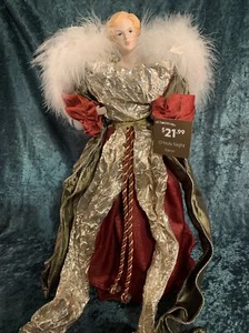 18 Inch Angel Tree Topper “O’Holy Night” #2 - Picture 1 of 7